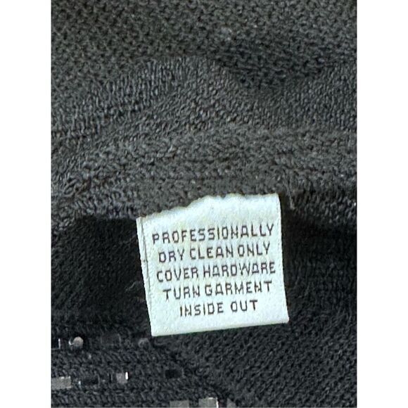 St. John Evening Black Sequined Jacket - Picture 8 of 11